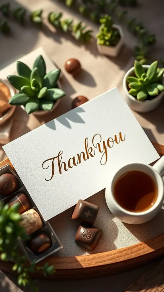 Other Ways to Say Thank You for Your Patronage